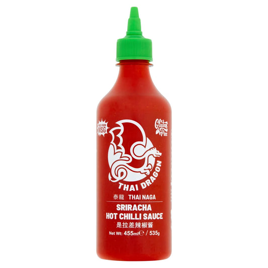 Thai Dragon Sriracha Hot Chilli Sauce 455ml (Gluten-Free)