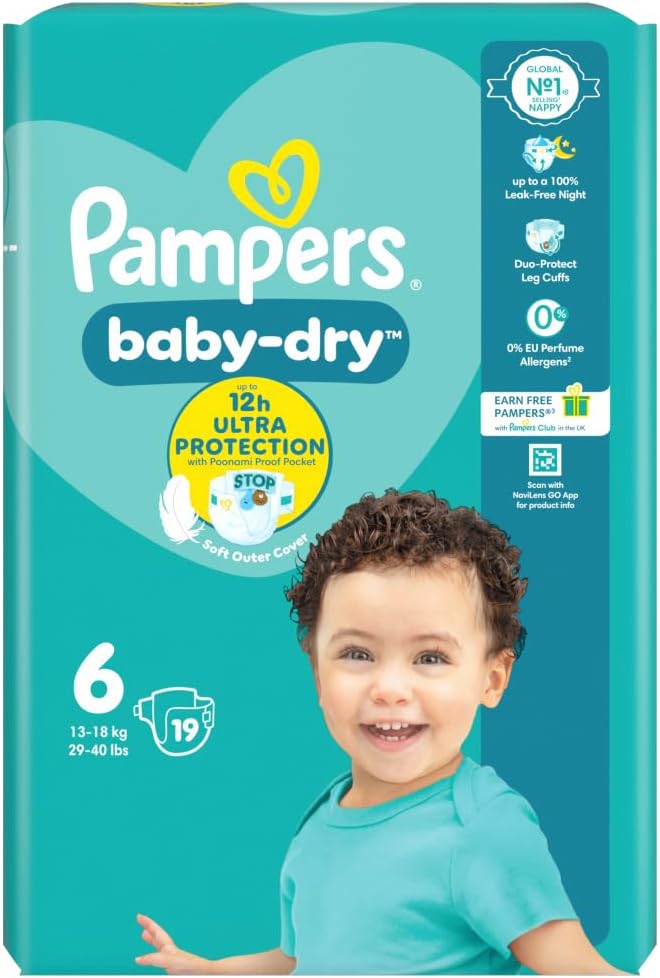 Pampers Baby-Dry Nappies