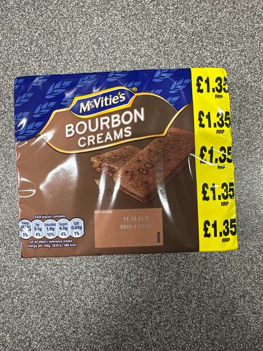 McVities Bourbon Creams - Freshco