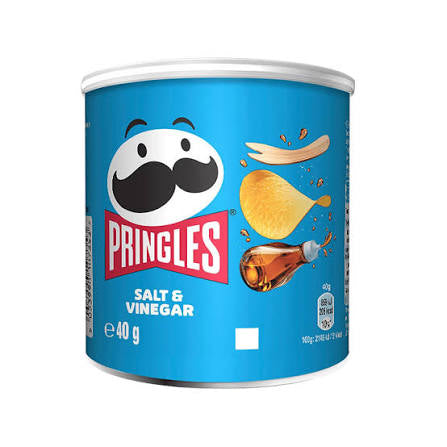 Pringles Salt And Vinegar 40g