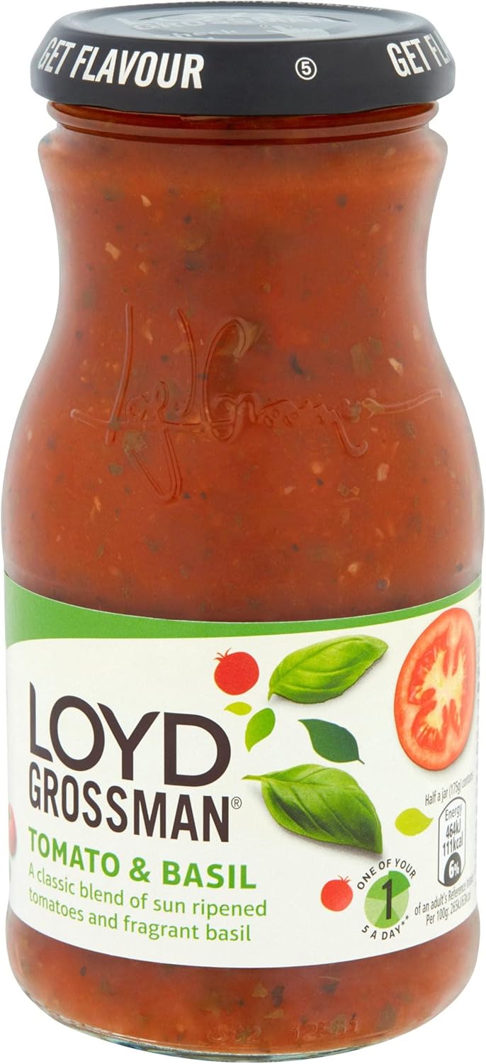 Loyd Grossman Tomato & Basil Sauce 350g