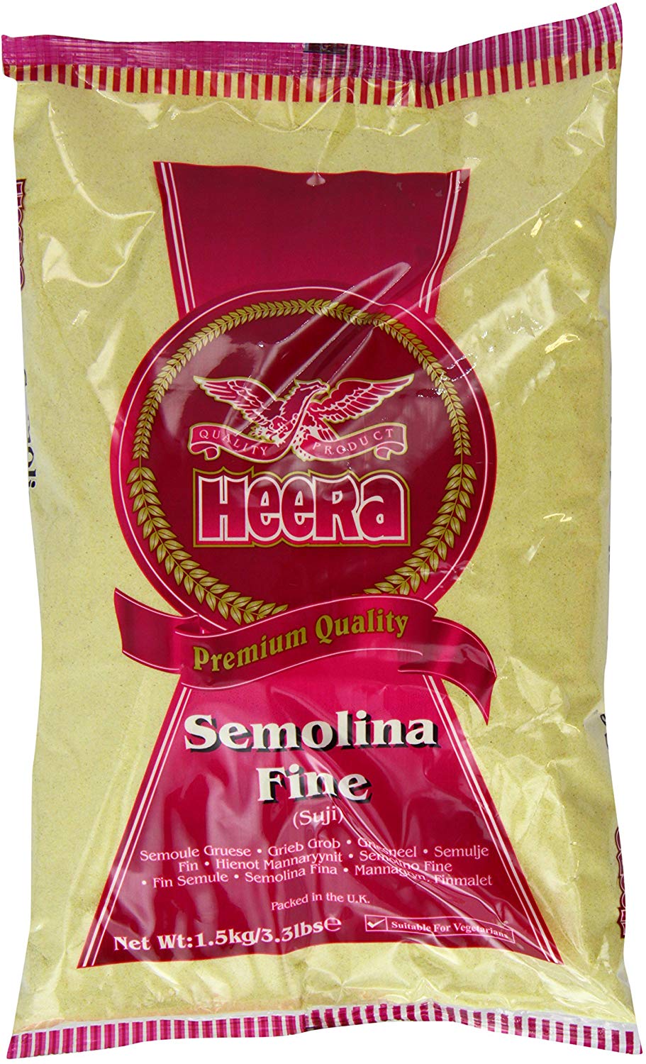 Heera Semolina Fine 1.5kg