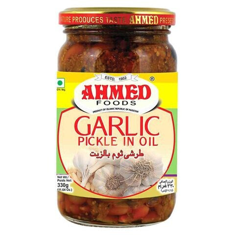 Ahmed Foods Garlic Pickle in Oil 330g