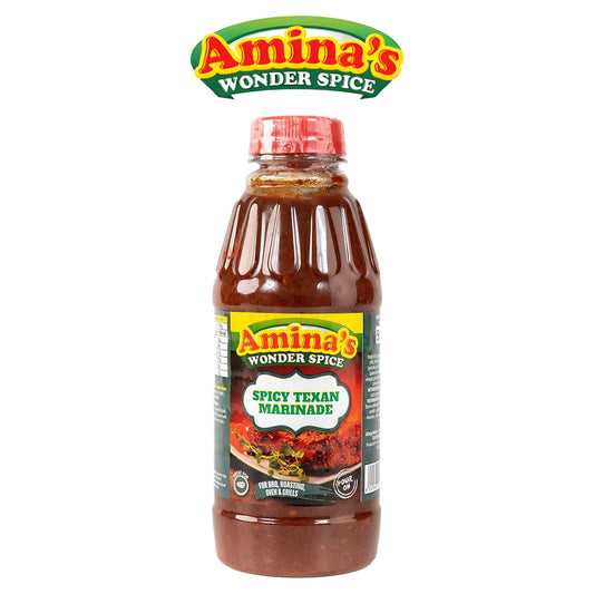 Amina's Wonder Spice Spicy Texan Marinade 500ml