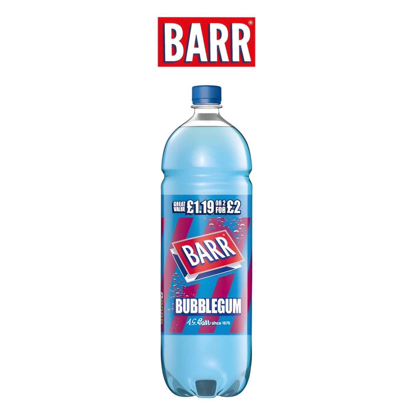 Barr 2 Litre Bubble Gum - Barr - Freshco