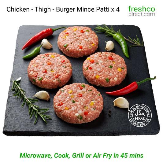 Chicken Burgers -Handmade - Multi Packs - Freshco