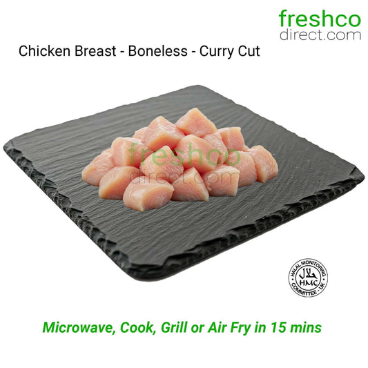 Chicken Breast Curry Cut - Freshco