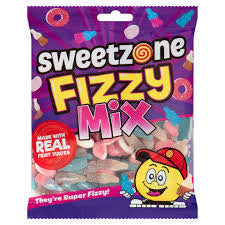SweetZone Fizzy Fruit Mix (185g)