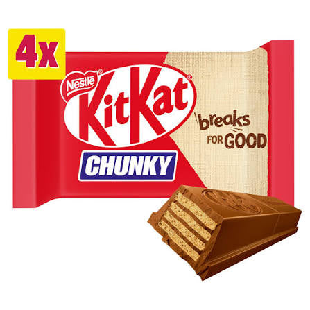 KitKat Chunky -- 4 pack