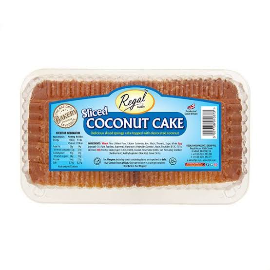 Regal Sliced Coconut Cake