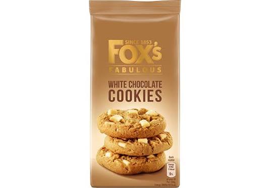 FOX’S White Chocolate Cookies
