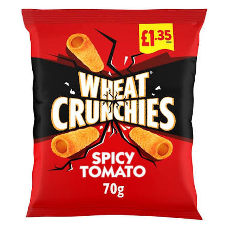Wheat Crunchies Spicy Tomato 70g