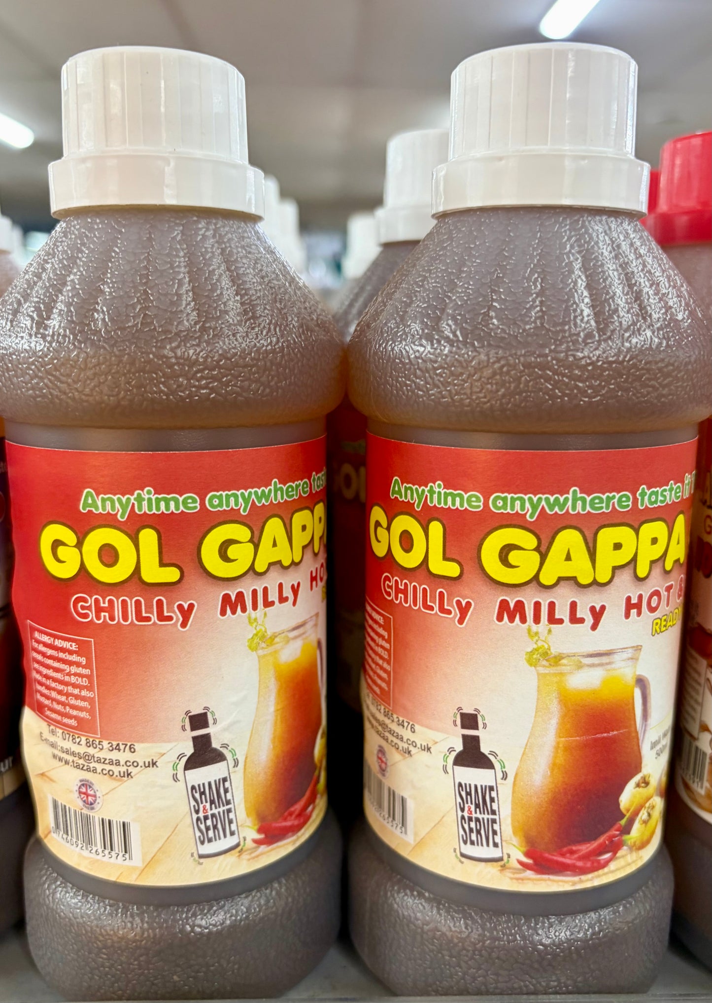 Gol Gappa Pani Chilli Milly Hot 500ml