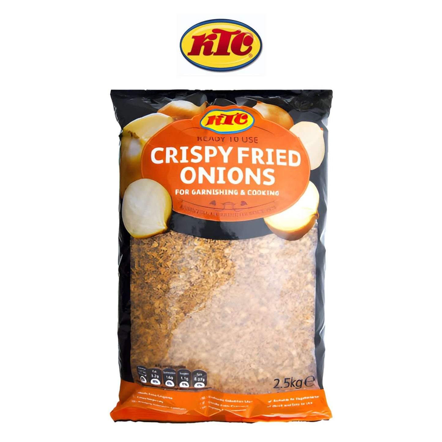 KTC Crispy Fried Onions 2.5KG - KTC - Freshco