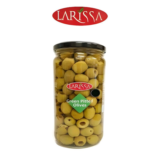 Pitted Green Olvies in Brine 935 gm - Freshco - Larissa - Freshco