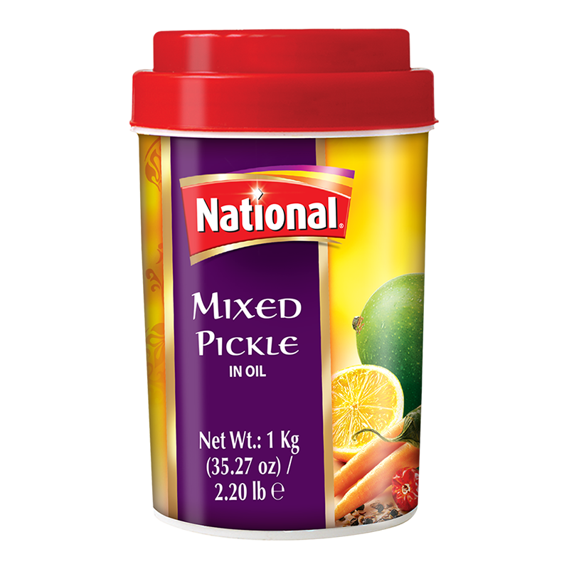 National Mixed Pickle in Oil 1kg