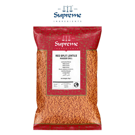Supreme Red Split Lentils (Masoor Dall) 2kg - Supreme - Freshco