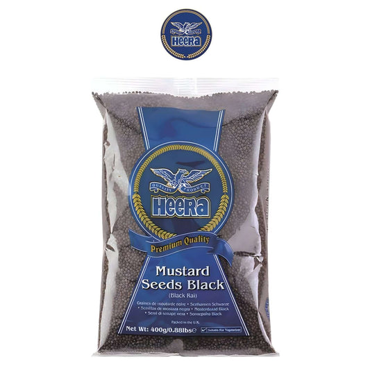 Black Mustard Seeds 400g - Heera - Heera - Freshco