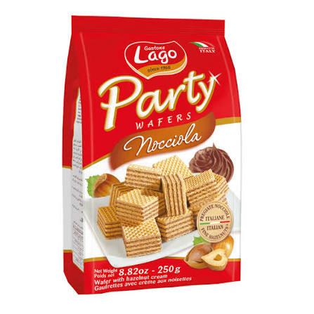 Gastone Lago Party Wafers Hazelnut