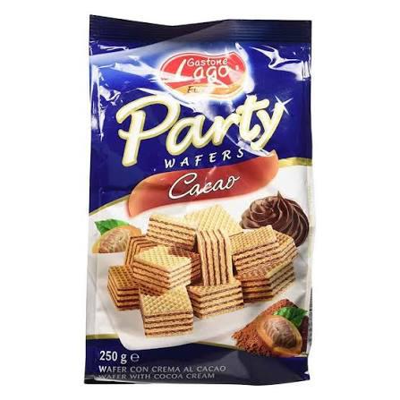 Gastone Lago Party Wafers Chocolate