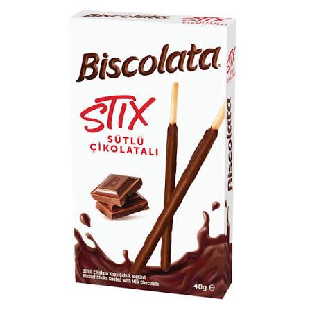 Biscolata Stix Milk Chocolate