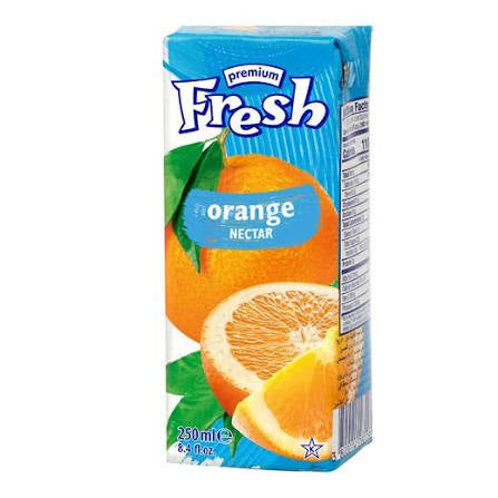 Aytac Fresh Juice Box 250Ml Orange