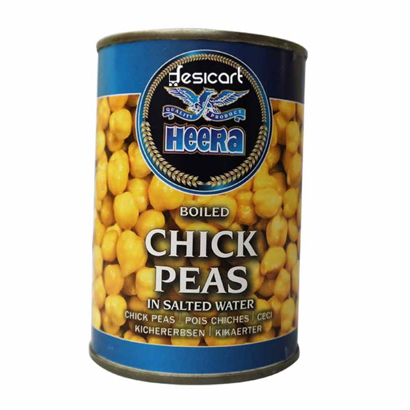 Heera Chick Peas in Salted Water 400g