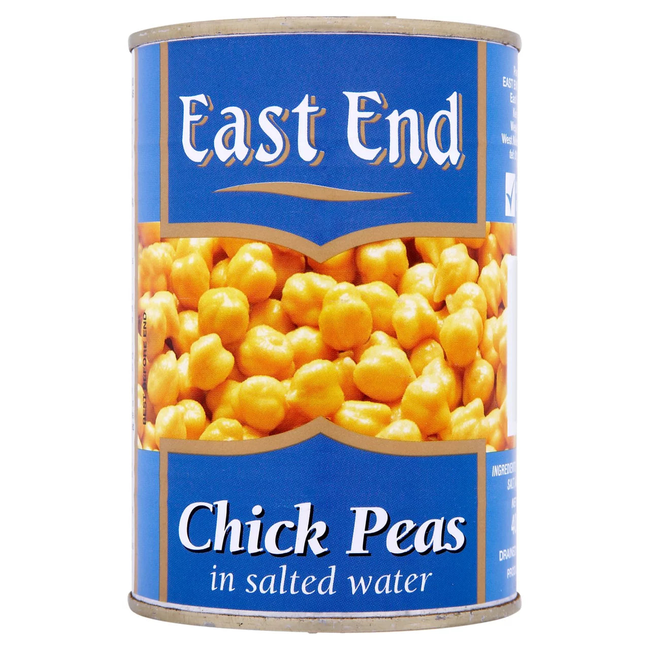 East End Chick Peas in Salted Water