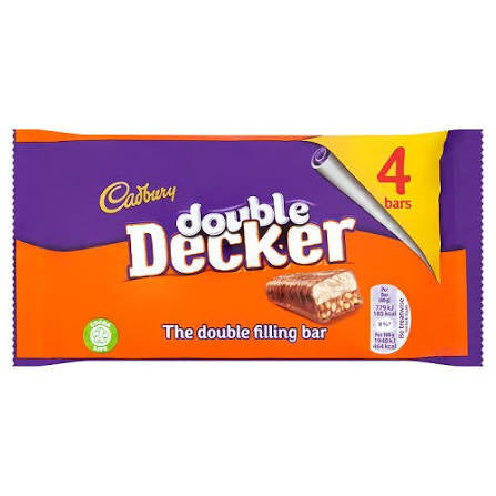 Cadbury Double Decker 4pack (107.5g)