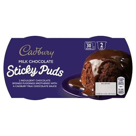 Cadbury Milk Chocolate Pudding (2pack)