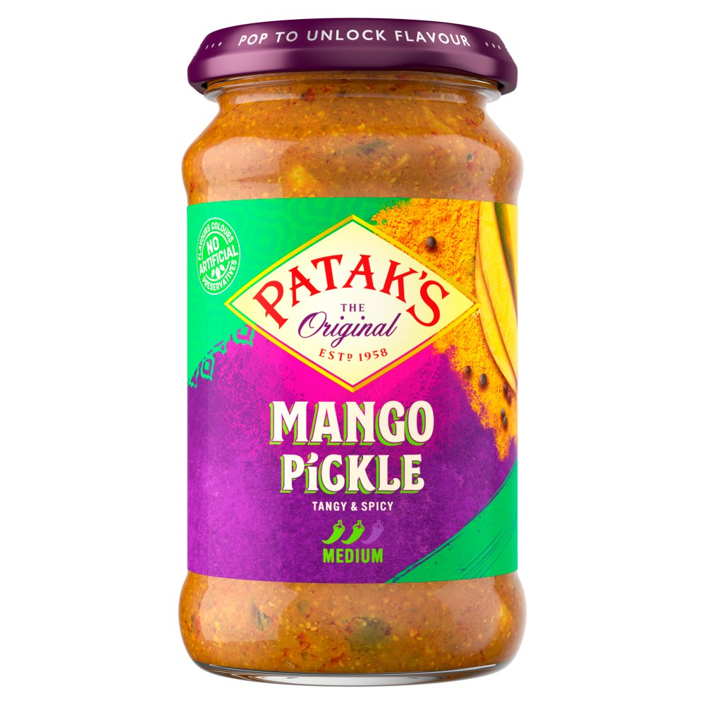 Pataks Mango Pickle Medium 283g
