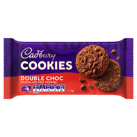Cadbury Choc Chip Cookies (150g)