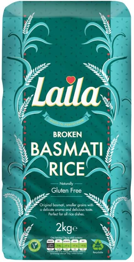 Laila Broken Basmati Rice 2kg