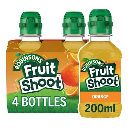 Fruit Shoot Orange Pack Of 4 200Ml Each