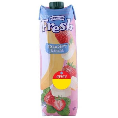 Aytac Fresh Strawberry Banana 1L
