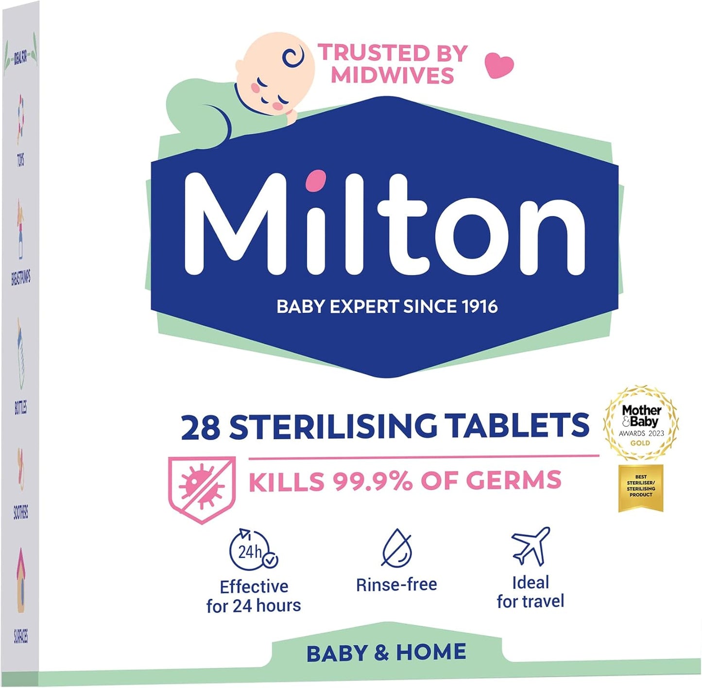 Milton Sterilising Tablets 112g (28 Tablets)