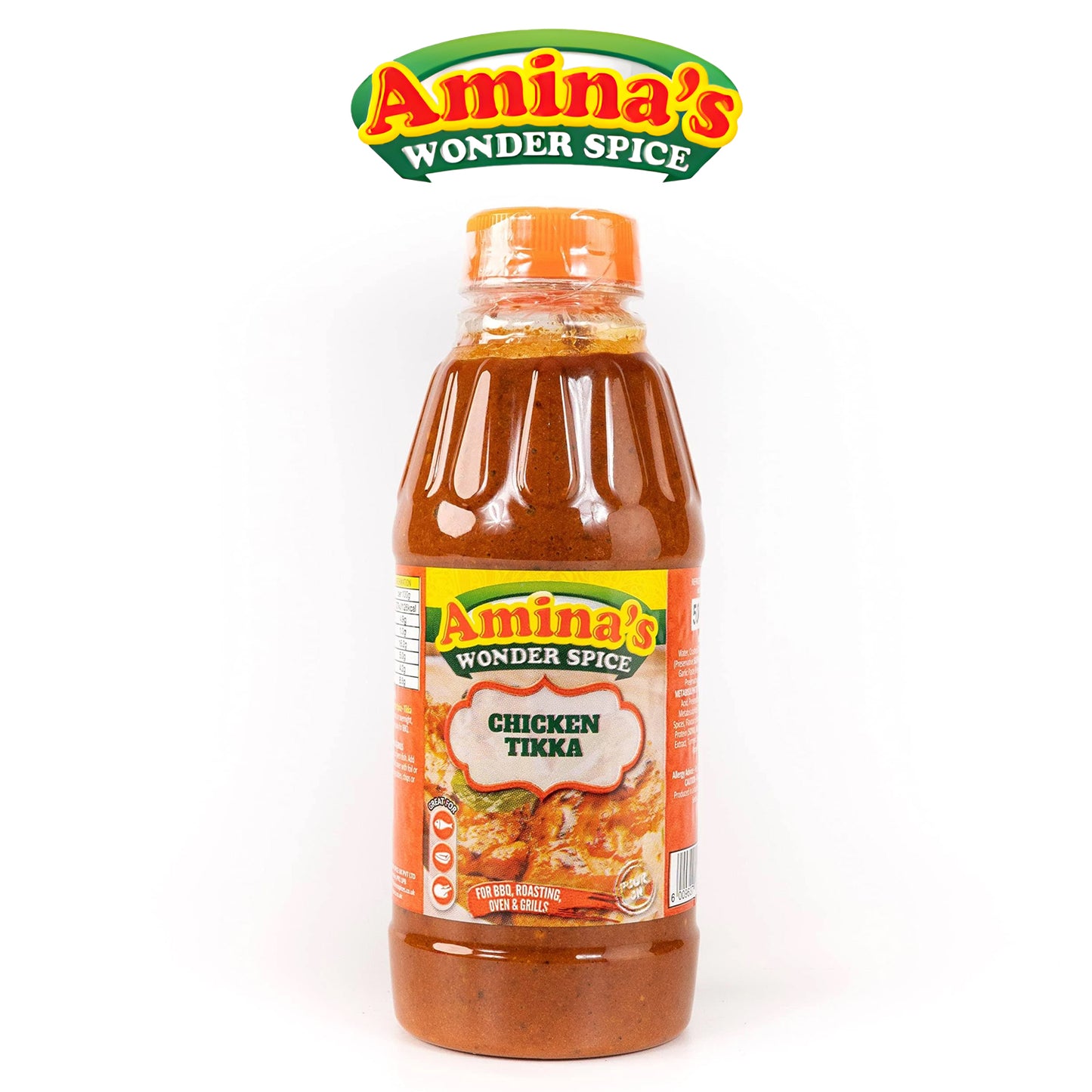 Chicken Tikka Marinade 500 ml- Freshco - Amina's Spice - Grilling, BBQ and Roasting - Amina's Wonder Spice - Freshco