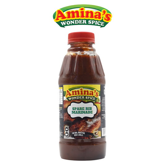 Spare Ribs Marinade 500 ml- Freshco - Amina's Spice - Grilling, BBQ and Roasting - Amina's Wonder Spice - Freshco