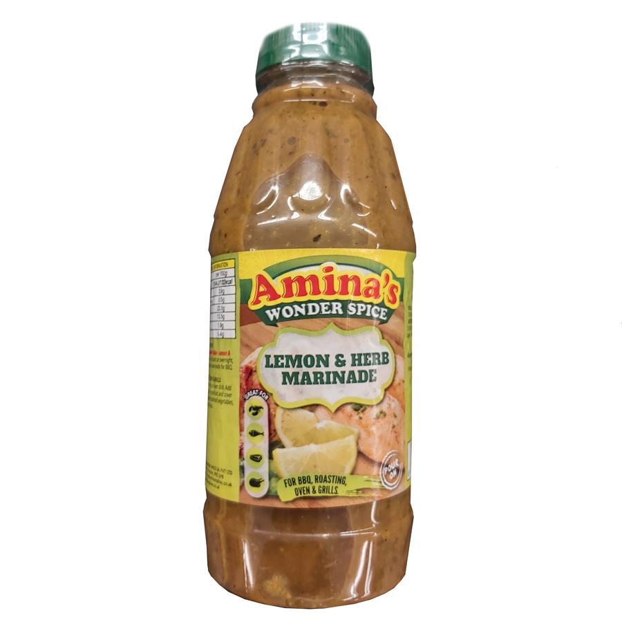 Amina's Wonder Spice Lemon & Herb Marinade 500ml