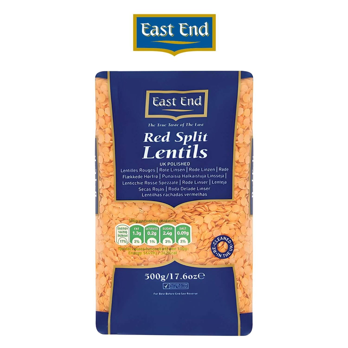 Red Split Lentils 2KG - Freshco - East End - East End - Freshco