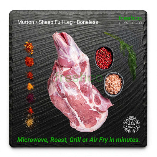 Mutton Full Leg - HMC Freshco Halal Meat - Freshco