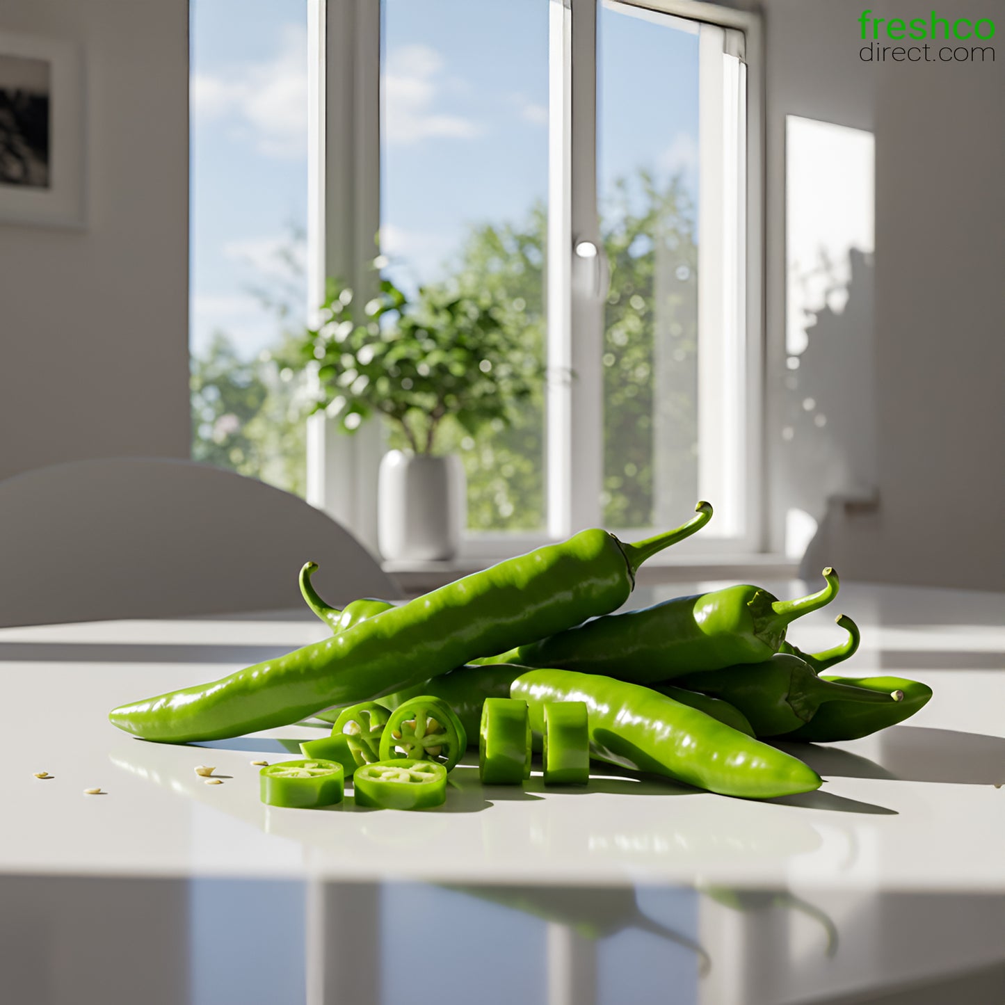 Green Chillies (500g)