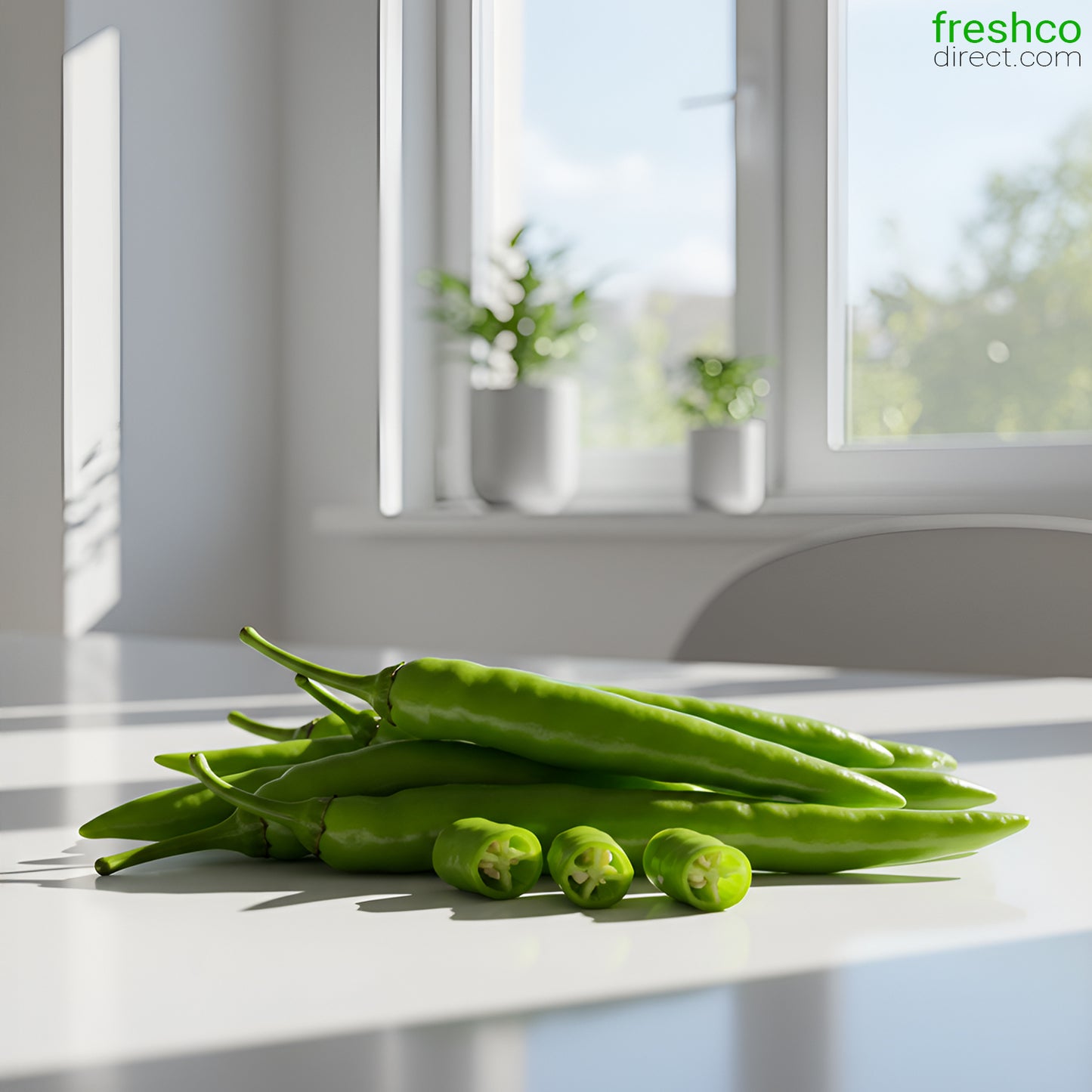 Green Chillies (500g)