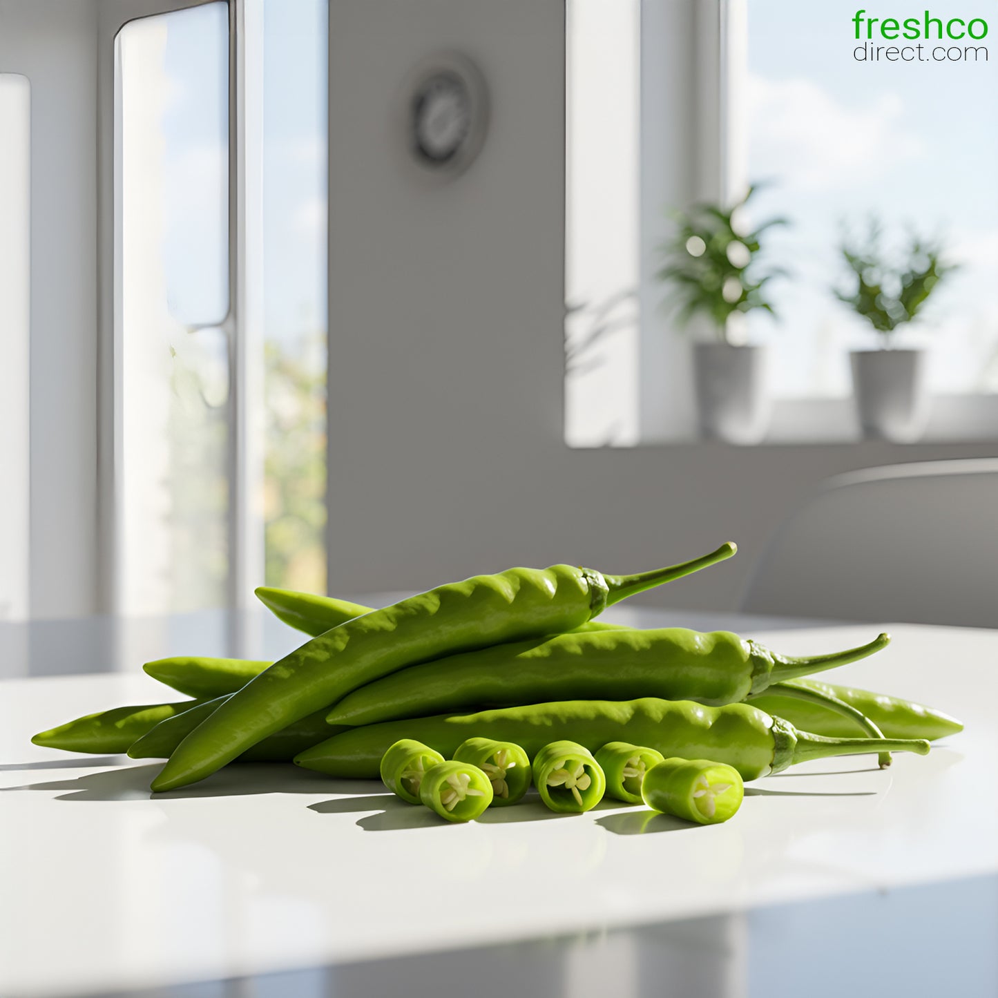 Green Chillies (500g)