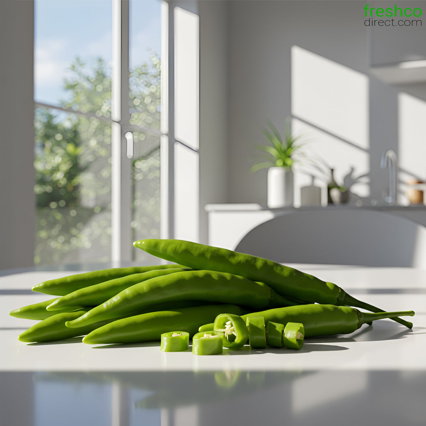 Green Chillies (500g)