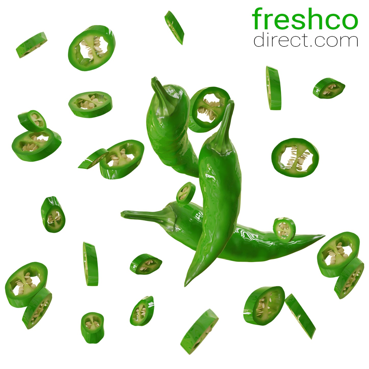 Green Chillies (500g)