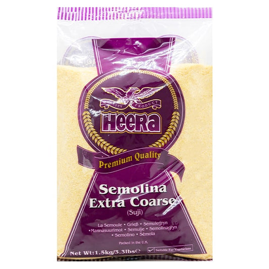 Heera Semolina Extra Coarse 1.5kg