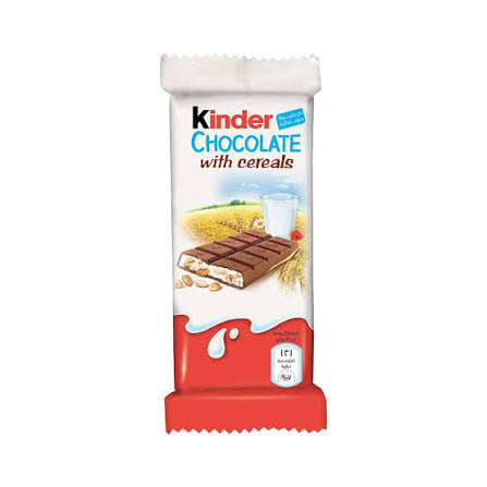 Kinder Chocolate With Cereals (23.5g)