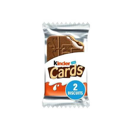 Kinder Cards (x2)