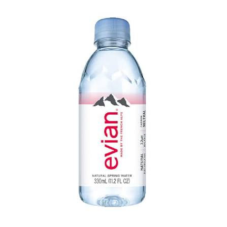 Evian Water  bottle
